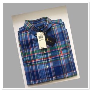 Big Boys Poplin Shirt Ralph Lauren